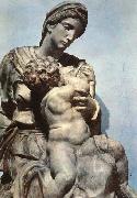 Michelangelo Buonarroti Medici Madonna Spain oil painting artist